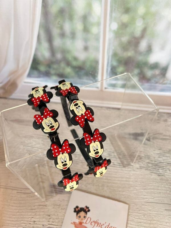 Minnie Mouse Pensli Taraklı Taç