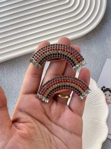 Gökkuşağı Taşlı Pens Toka - Görsel 2