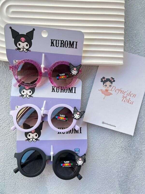 Lisanslı Uv400 Korumalı Kuromi Güneş Gözlüğü