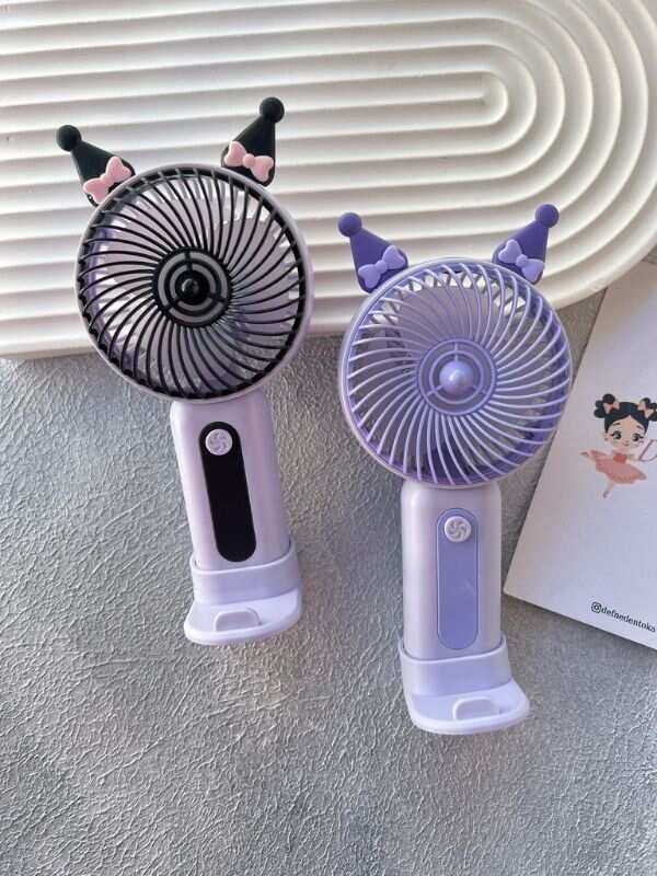 Kuromi Şarj Edilebilir Fan
