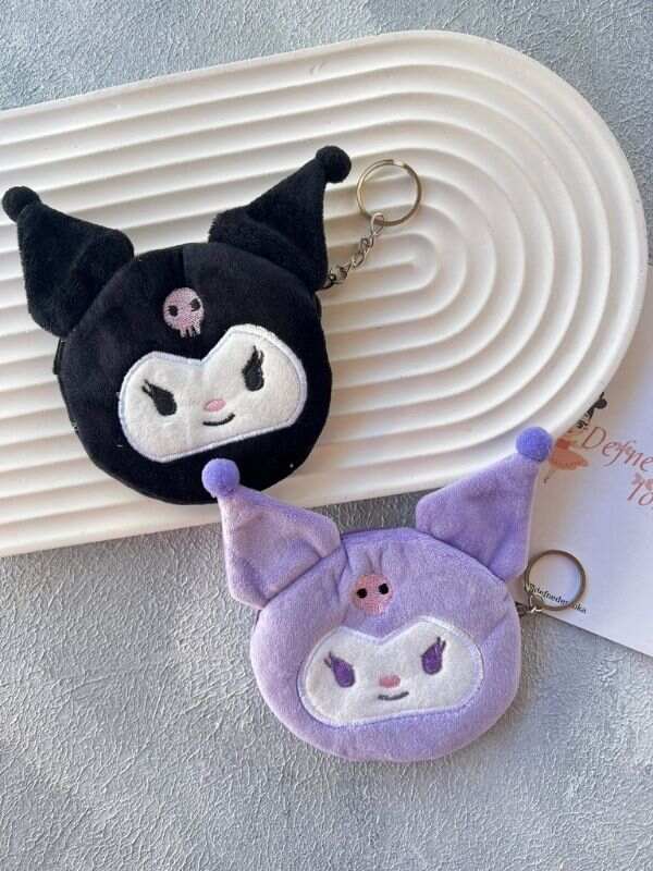 Kuromi  Peluş Cüzdan