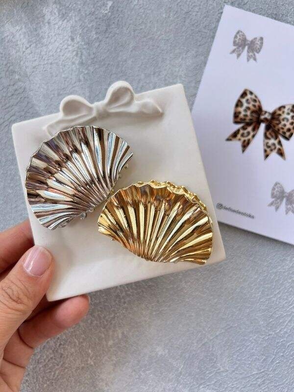 İstiridye Metal Mandal Toka