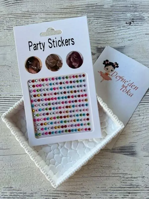 Yüz Saç Stickeri