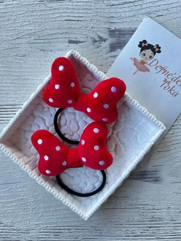 Minnie Kurdele Lastik Bağlama