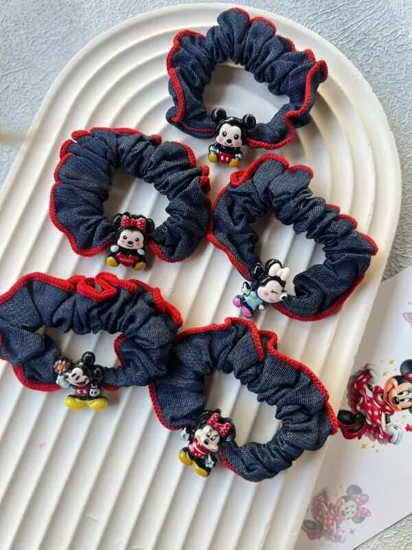 Minnie Mickey Mouse Lastik Toka (Karışık Gönderilmektedir.)