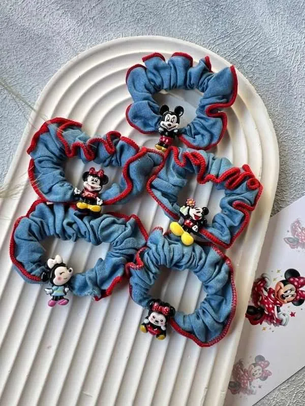 Minnie Mickey Mouse Lastik Toka (Karışık Gönderilmektedir.)