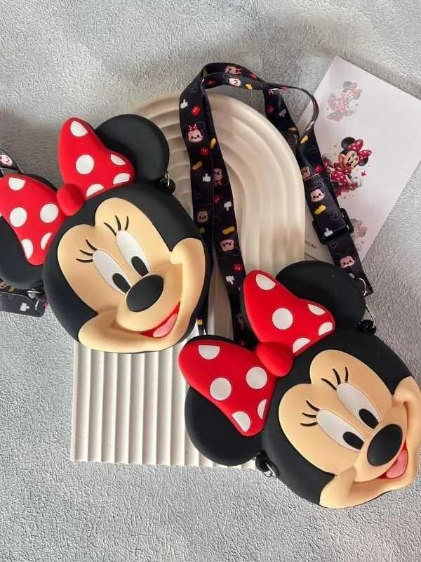 Minnie Mouse Silikon Çocuk Çanta