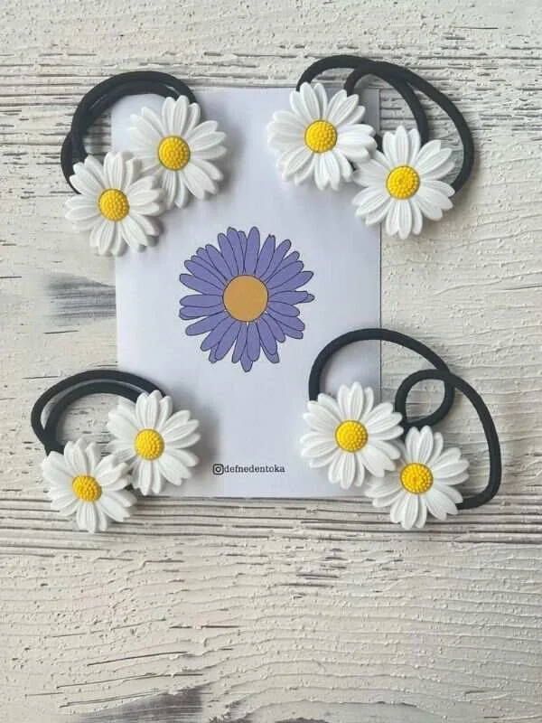 Papatya Lastik Bağlama