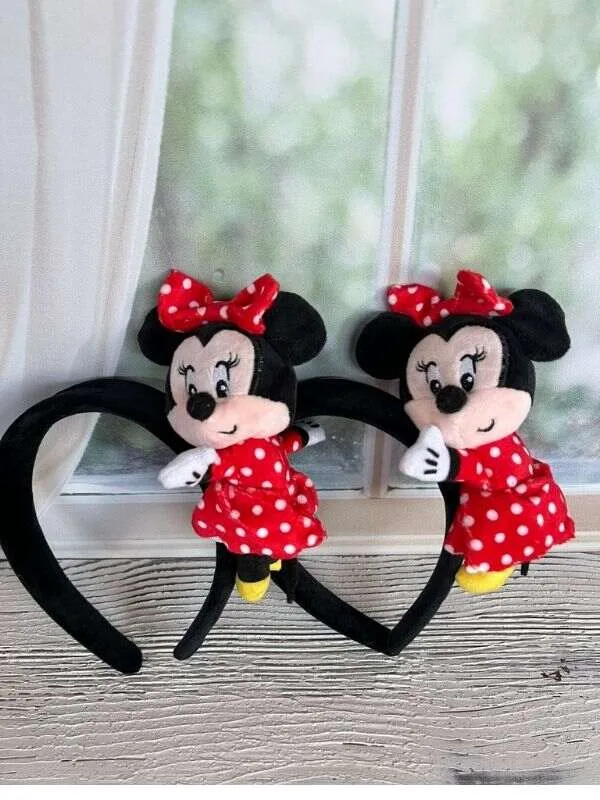 Minnie Mouse Peluş Taç